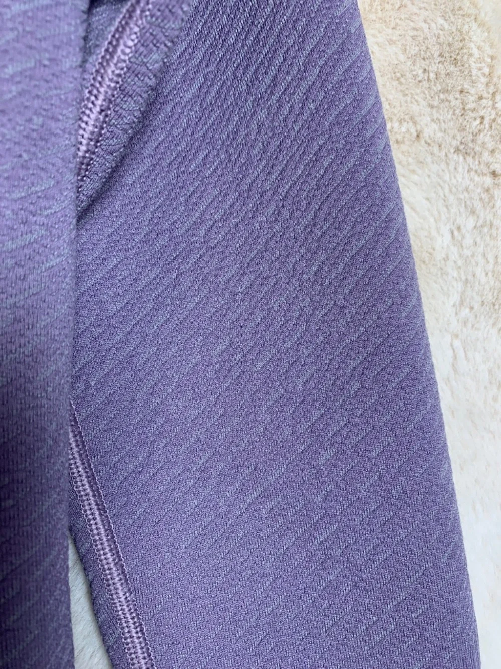Lululemon End State Full Zip - Dusky Lavender,purple textured jacket sz 6